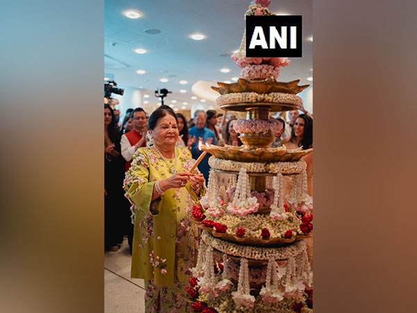 Kokilaben Dhirubhai Ambani  at NMACC (ANI Photos)