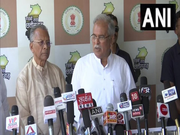 Chhattisgarh CM Bhupesh Baghel (Photo/ANI)