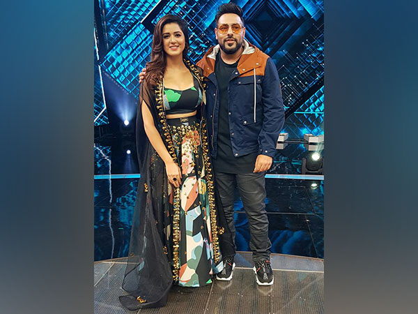 Badshah, Isha Rikhi (Image source: Twitter)