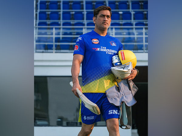 CSK Skipper MS Dhoni (Image: Twitter/ CSK) 