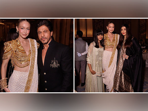 Gigi with SRK and Aishwarya. (image source-Instagram)