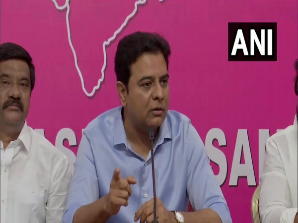 Telangana Minister KT Rama Rao (File Photo/ANI)