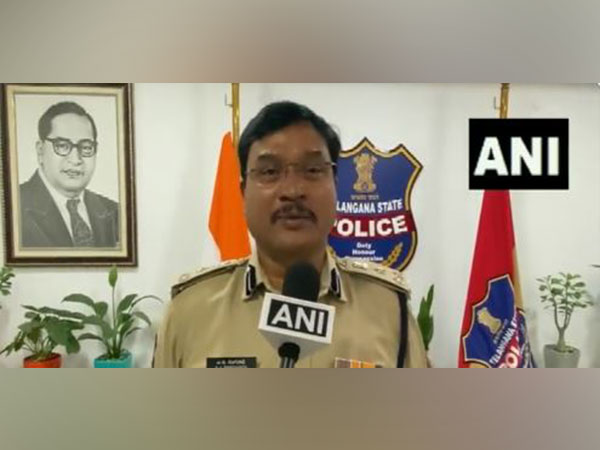 AV Ranganath Commissioner of Police, Warangal (Photo/ANI)