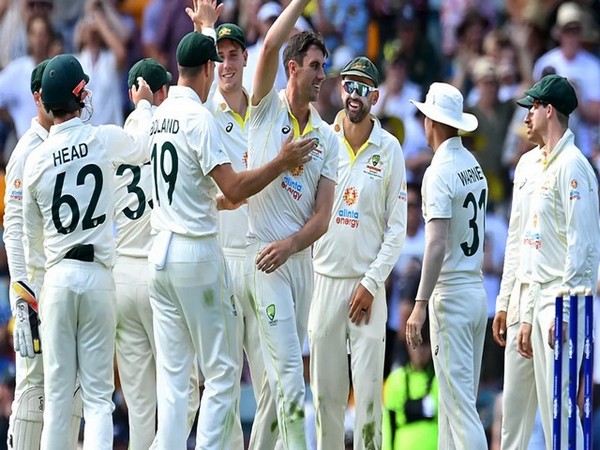 Mitchell Starc after taking wickets (Image: ICC) 