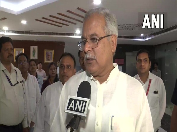 Chhattisgarh Chief Minister Bhupesh Baghel (Photo/ANI)