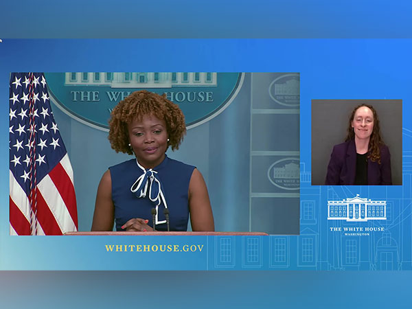 White House Press Secretary Karine Jean-Pierre (Screengrab From White House YouTube)