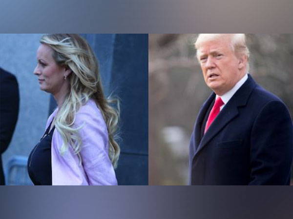 Stormy Daniels and Donald Trump. (Photo Credit - Twitter)