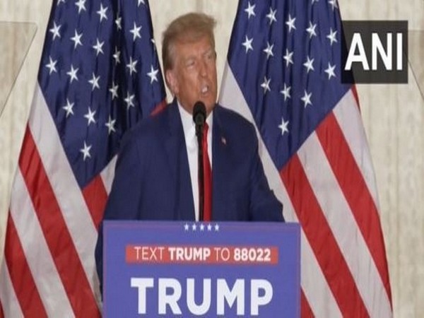 Former US President Donald Trump speaking from Florida (Photo Credit: Reuters)