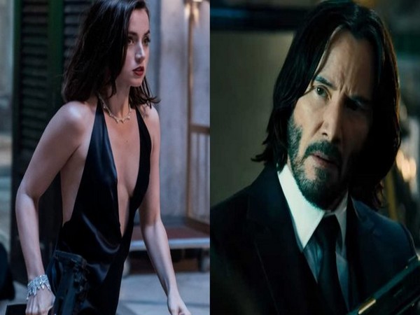 Keanu Reeves and Ana De Armas (image source: Twitter)