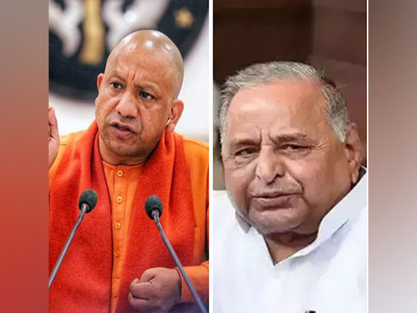 (From Left) UP CM Yogi Adityanath and SP founder Mulayam Singh Yadav (File Photo/ANI)