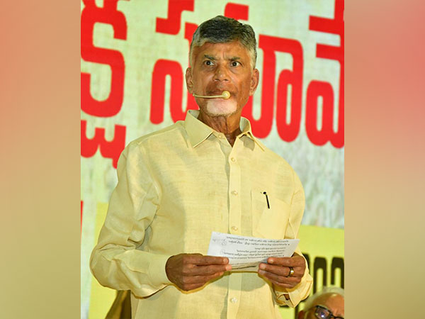 TDP Chief Chandrababu Naidu (Photo/ANI)