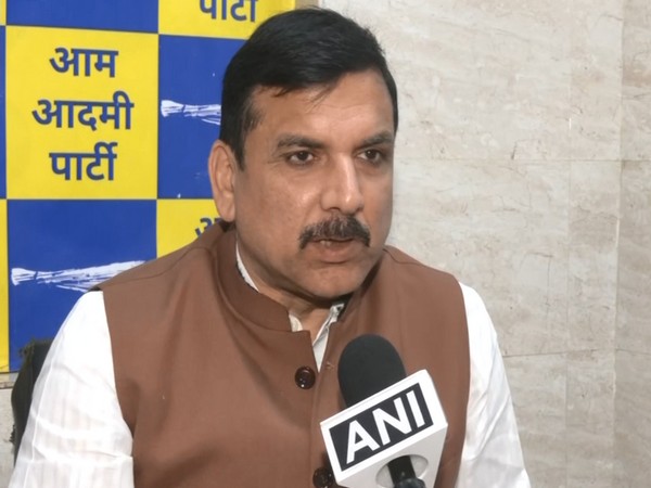 AAP Rajya Sabha MP Sanjay Singh (Photo/ANI)