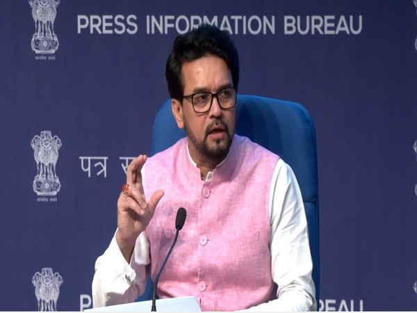 Information and Broadcasting Minister Anurag Thakur (Photo/ANI)