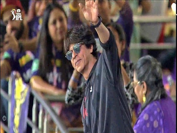 Shah Rukh Khan at Eden Gardens. (Image Source: Instagram)
