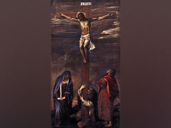 Crucifixion of Jesus at Calvary (Image Source: Twitter)