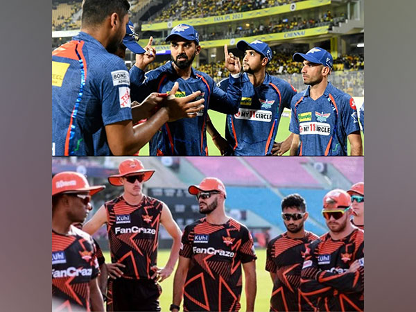 Lucknow Super Giants and Sunrisers Hyderabad teams (Photo: LSG/ SRH- Twitter)