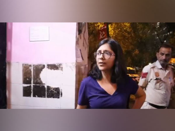 Screen grab from the video posted by DCW Chief Swati Maliwal. (Photo/@SwatiJaiHind)
