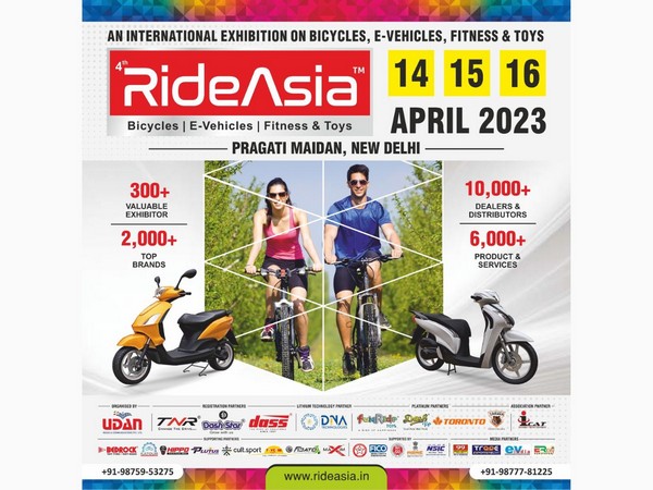 Ride Asia's 4th edition to be organised at Pragati Maidan, New Delhi