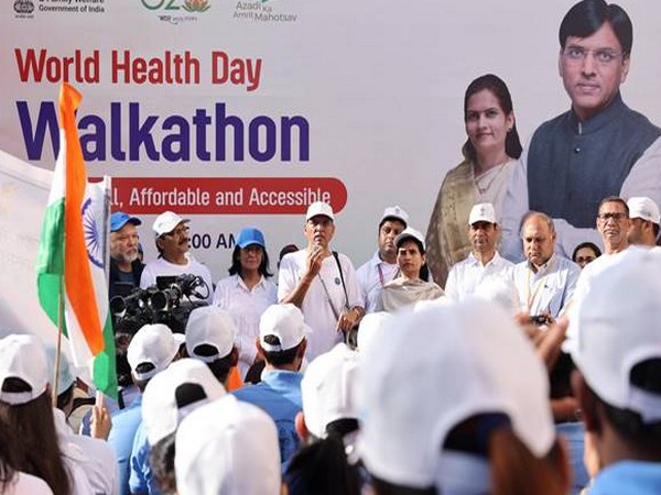 Union Health Minister Mansukh Mandaviya during the event (Photo Courtesy: Pib.gov.in) 