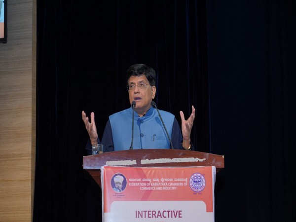 Union Minister Piyush Goyal interacting at FKCCI (Photo/@PiyushGoyal)