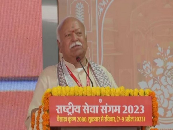 RSS Chief Mohan Bhagwat (Photo/ANI)