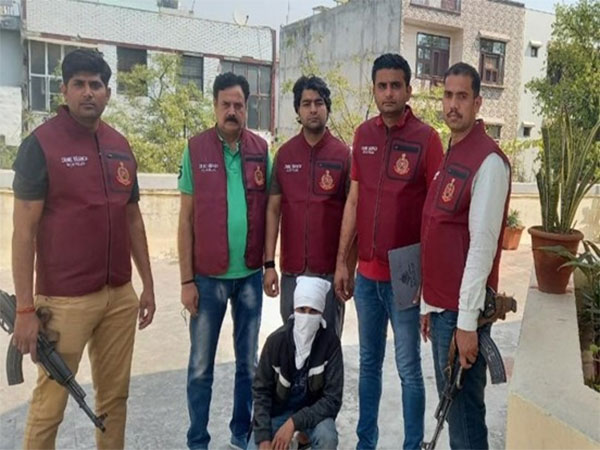 The fugitive lifer after being arrested. (Photo/ANI)