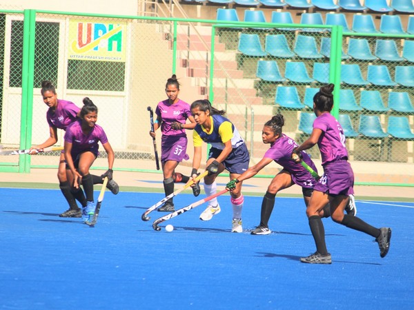 Pritam Siwach Sports Foundation in action during Khelo India, Women's Hockey League (Image: HI)