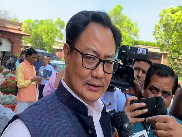 Union Minister of Law and Justice Kiren Rijiju (File Photo/ANI)