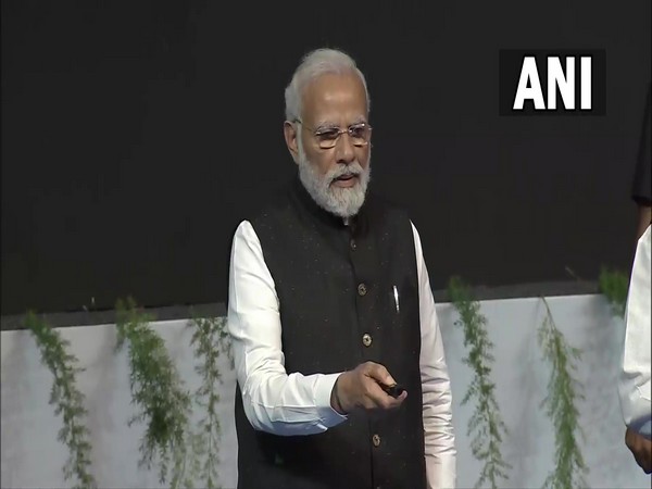 Prime Minister Narendra Modi in Mysuru (Photo/ANI)