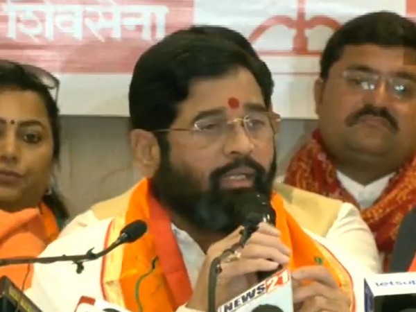 Maharashtra Chief Minister Eknath Shinde. (Photo/ANI)