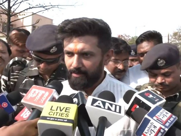 LJP (Ram Vilas) chief Chirag Paswan (Photo/ANI)