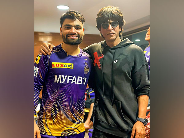 Shah Rukh Khan, Rinku Singh (Image source: Twitter)