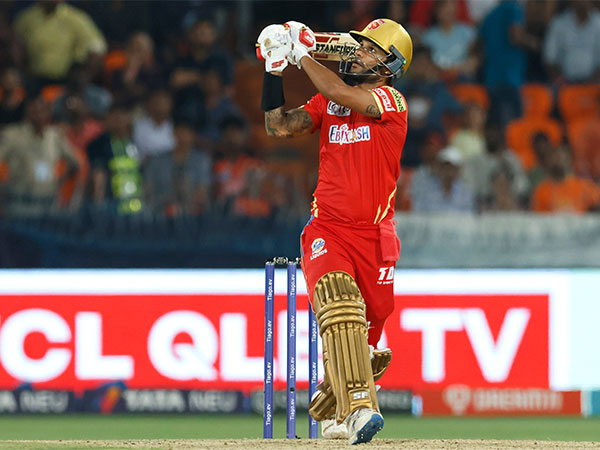 Shikhar Dhawan in action. (Photo- IPL Twitter)