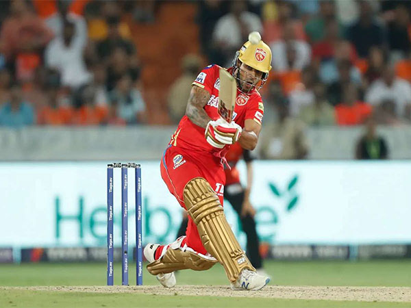 Shikhar Dhawan in action. (Photo- IPL) 
