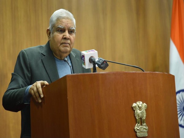 Vice President Jagdeep Dhankhar (File photo/ANI)