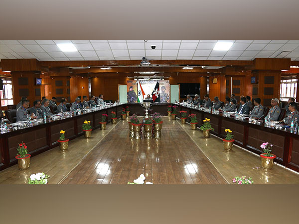 Assam Rifles Commander's Conference held in Shillong. (Photo/ANI)