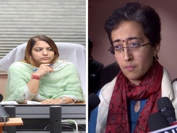 (From Left) Delhi Mayor Shelly Oberoi and Education Minister Atishi (File Photo/ANI)