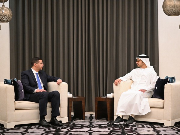 Malta's Minister for Foreign Affairs Ian Borg, UAE Minister of Foreign Affairs Sheikh Abdullah bin Zayed Al Nahyan (Image Credit: Twitter/@MinisterIanBorg)