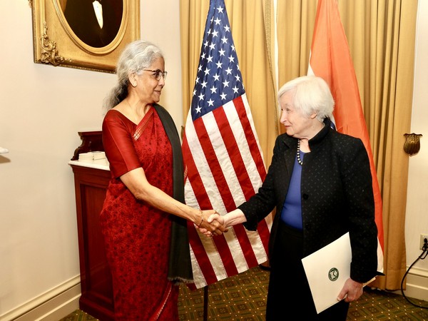 Finance Minister Nirmala Sitharaman and US Treasury Secretary Janet Yellen. (Photo Credit - Twitter)