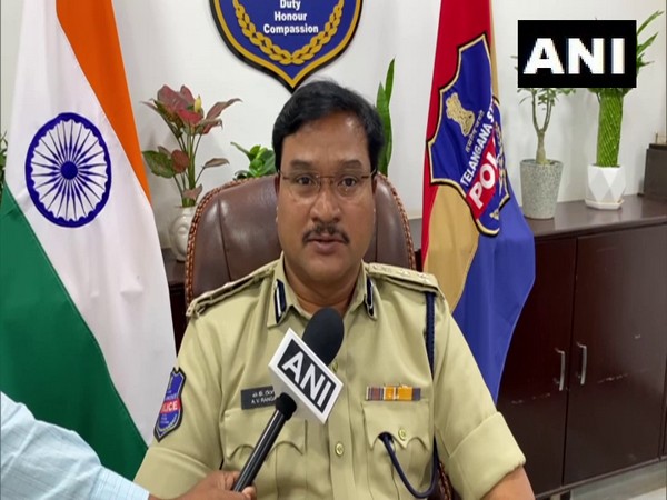 AV Ranganath, Police Commissioner, Warangal. (Photo/ANI)