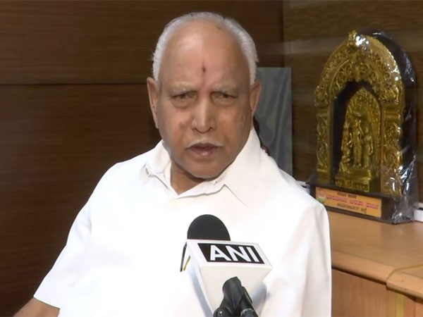 Former Karnataka chief minister Yediyurappa. (Photo/ANI)