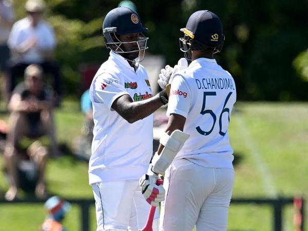 Angelo Mathews and Dinesh Chandimal. (Photo- ICC Cricket)