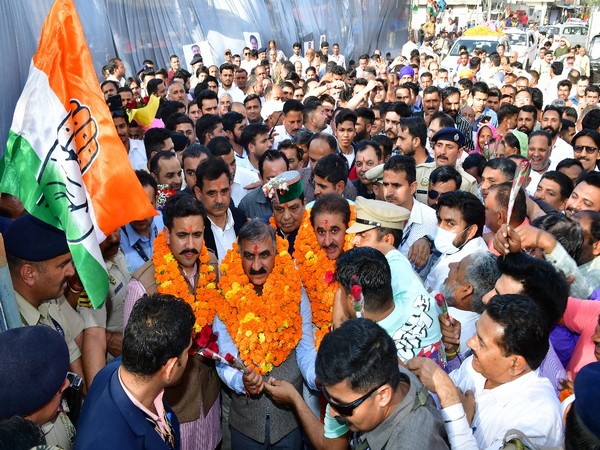 Himachal Pradesh Chief Minister Sukhvinder Singh Sukhu during the event (Photo/ANI)