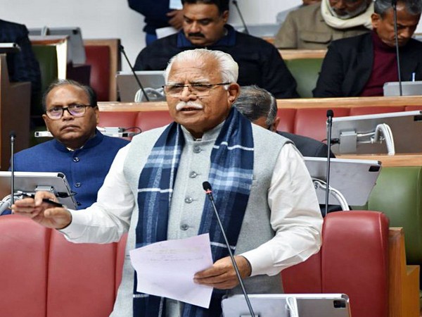 Haryana Chief Minister Manohar Lal Khattar (File Photo/ANI)