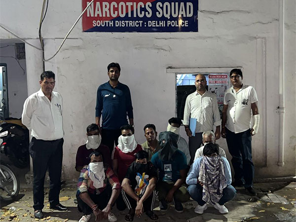 Gambling racket busted in Delhi (Photo/ANI)