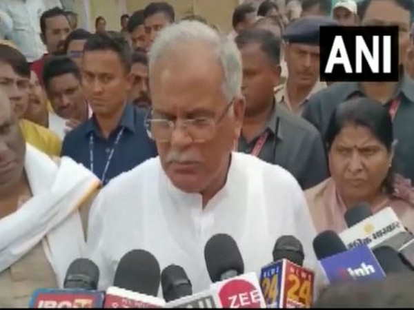 Chhattisgarh CM Bhupesh Baghel in Bilaspur