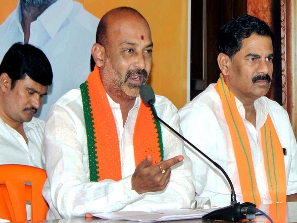 Telangana BJP chief Bandi Sanjay (File Photo/ANI)