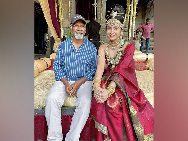 Trisha Krishnan with Mani Ratnam (Image Source: Instagram)