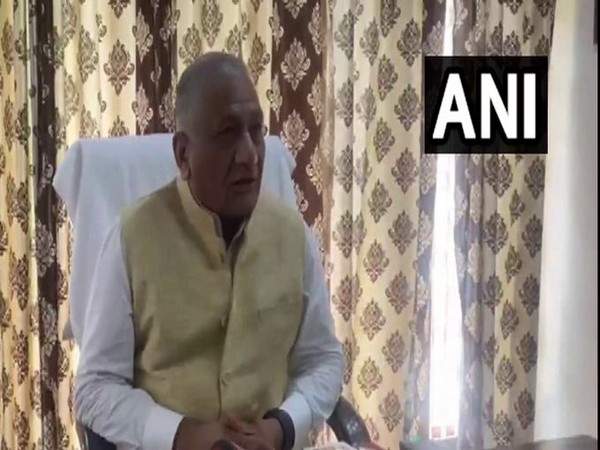 Union Minister General VK Singh (retd) (Photo/ANI)