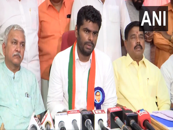 Tamil Nadu BJP president K Annamalai (Photo/ANI) 